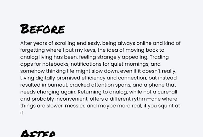 proofread and polish your document with expert US english